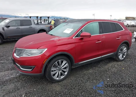 2016 Lincoln Mkx Reserve from USA, damaged, VIN 2LMTJ8LP8GBL44475
